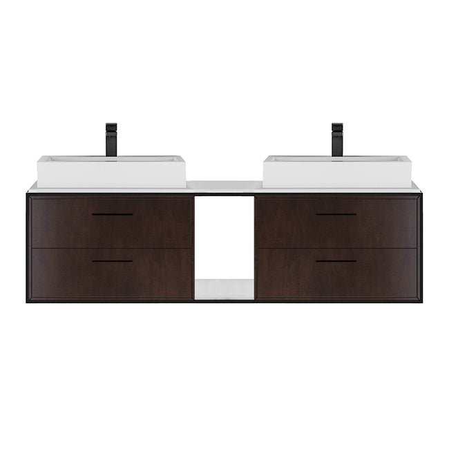 Lacava Linea 60" Wall Mount Under Counter Vanity