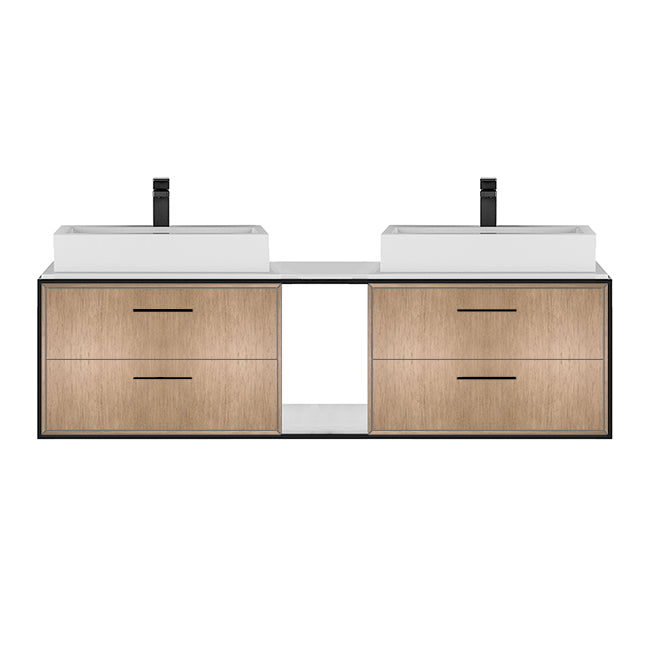 Lacava Linea 60" Wall Mount Under Counter Vanity