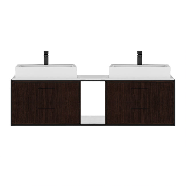 Lacava Linea 60" Wall Mount Under Counter Vanity