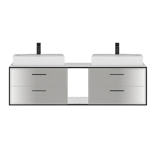 Lacava Linea 60" Wall Mount Under Counter Vanity