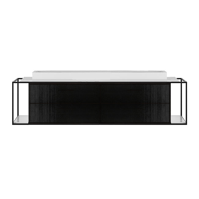 Lacava Linea 72" Wall Mount Under Counter Vanity