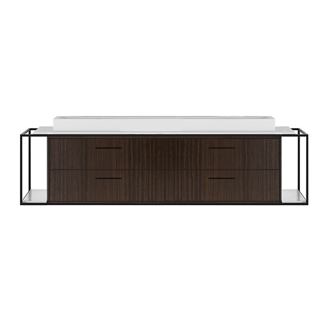 Lacava Linea 72" Wall Mount Under Counter Vanity