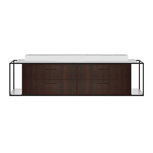 Lacava Linea 72" Wall Mount Under Counter Vanity