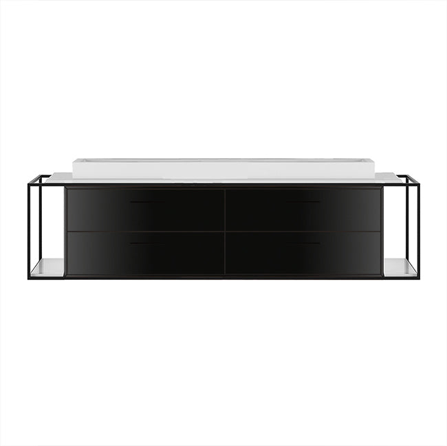 Lacava Linea 72" Wall Mount Under Counter Vanity