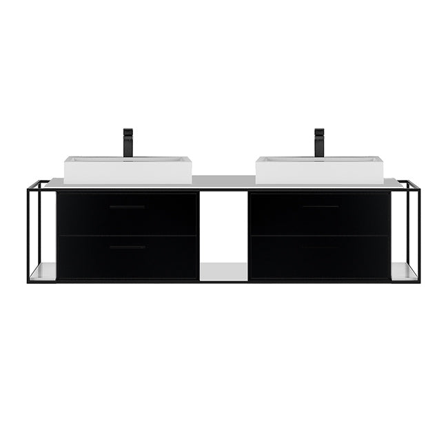 Lacava Linea 72" Wall Mount Under Counter Vanity