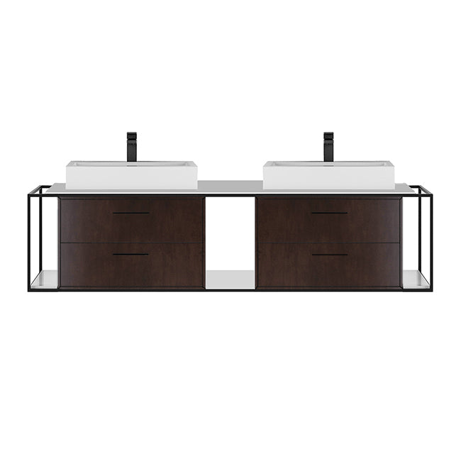 Lacava Linea 72" Wall Mount Under Counter Vanity