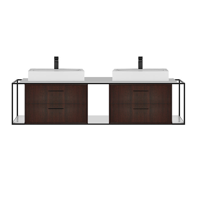 Lacava Linea 72" Wall Mount Under Counter Vanity