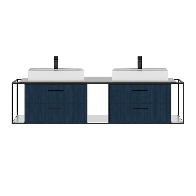 Lacava Linea 72" Wall Mount Under Counter Vanity