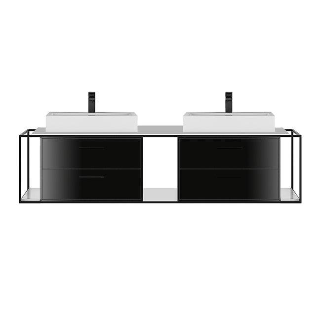 Lacava Linea 72" Wall Mount Under Counter Vanity