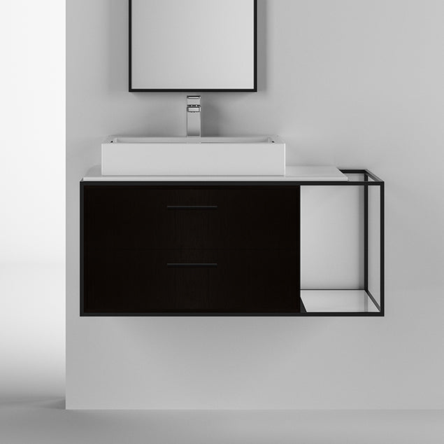 wenge vanity