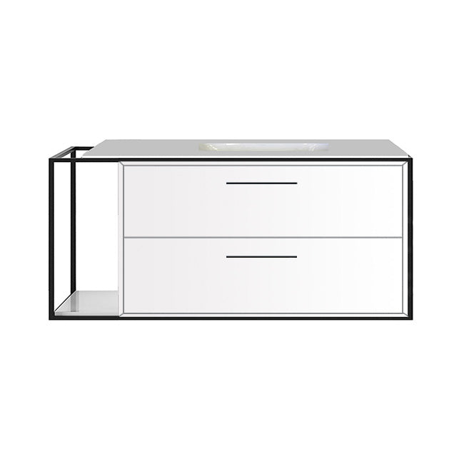 Lacava Linea 48" Wall Mount Under Counter Vanity - Right