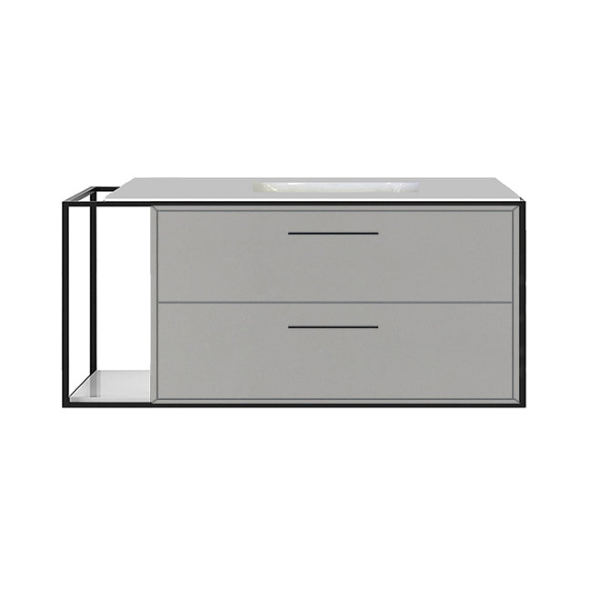 Lacava Linea 48" Wall Mount Under Counter Vanity - Right