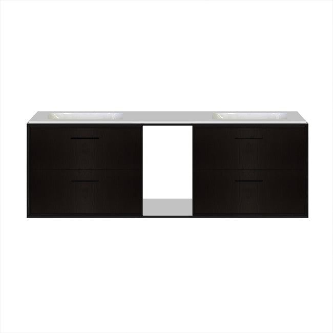 Lacava Linea 60" Wall Mount Under Counter Vanity