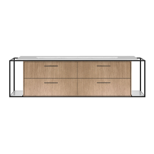 Lacava Linea 72" Wall Mount Under Counter Vanity