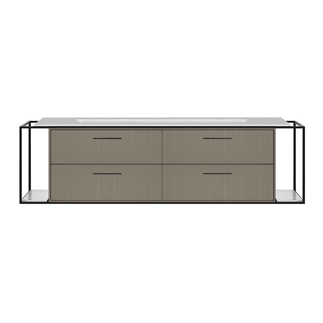 Lacava Linea 72" Wall Mount Under Counter Vanity