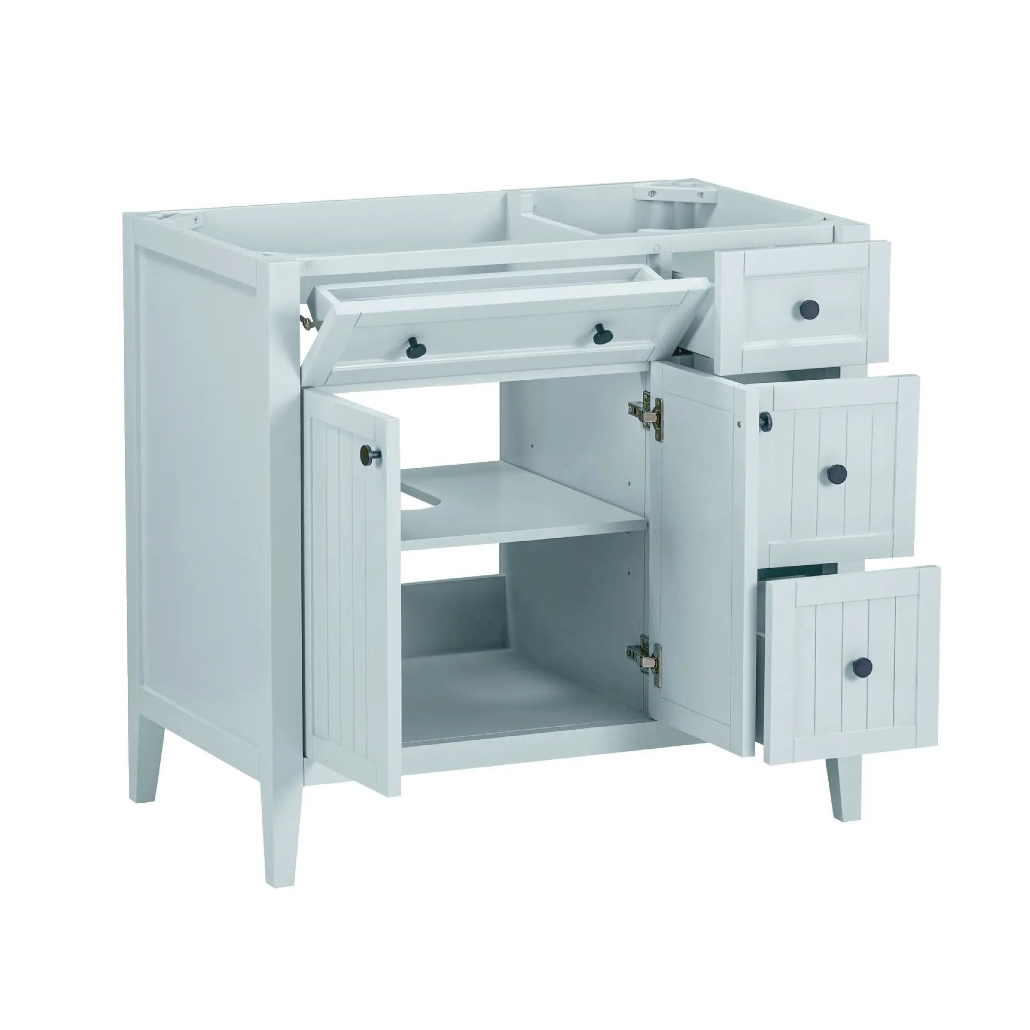 ice blue vanity base