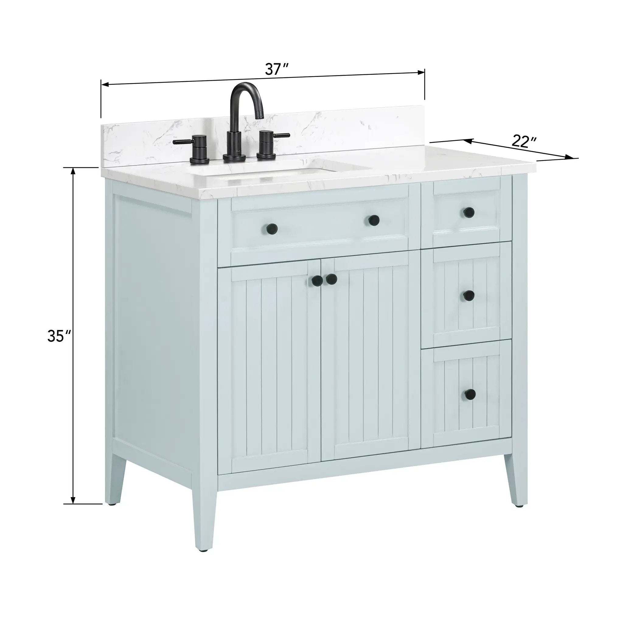 dimension image vanity set