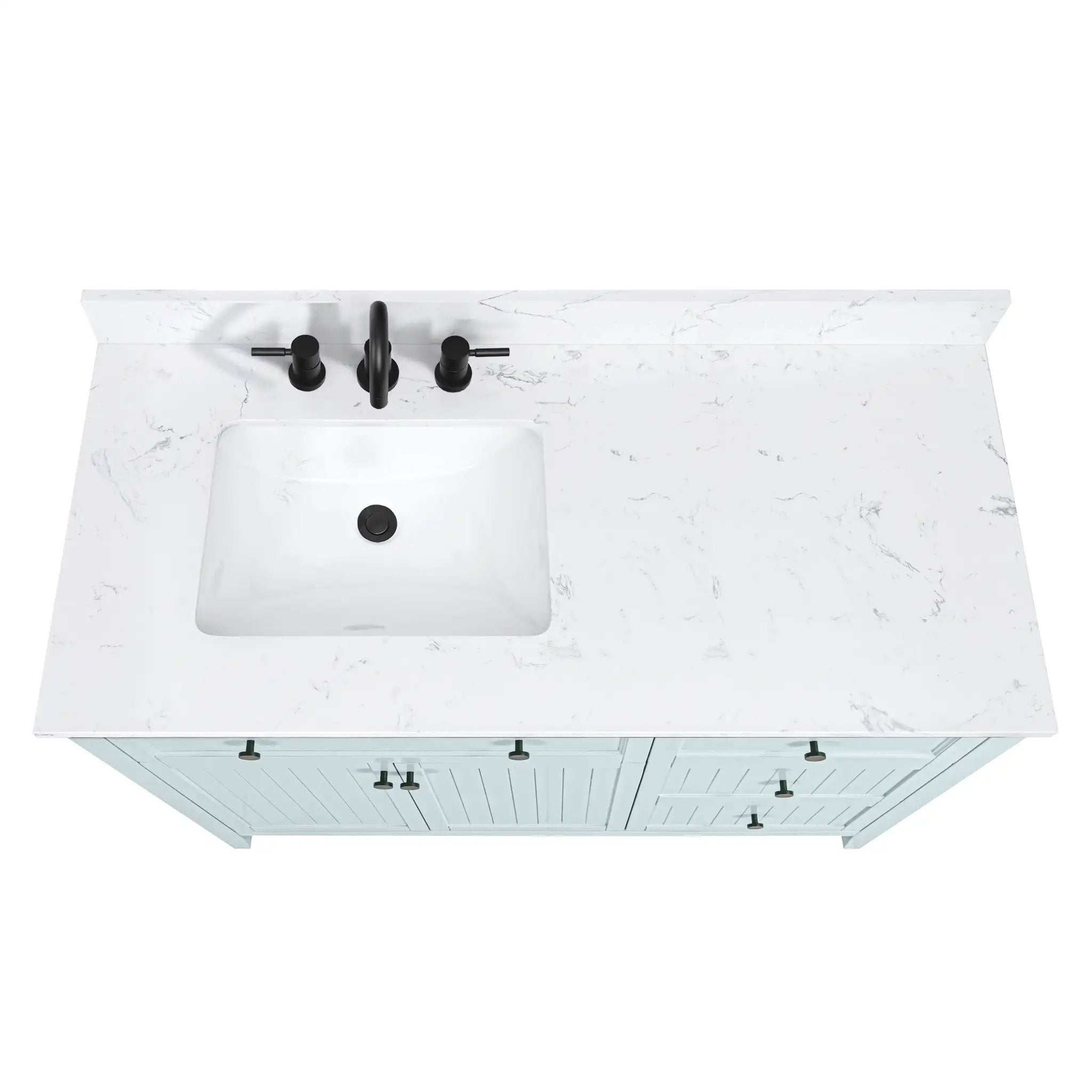 ice blue vanity set