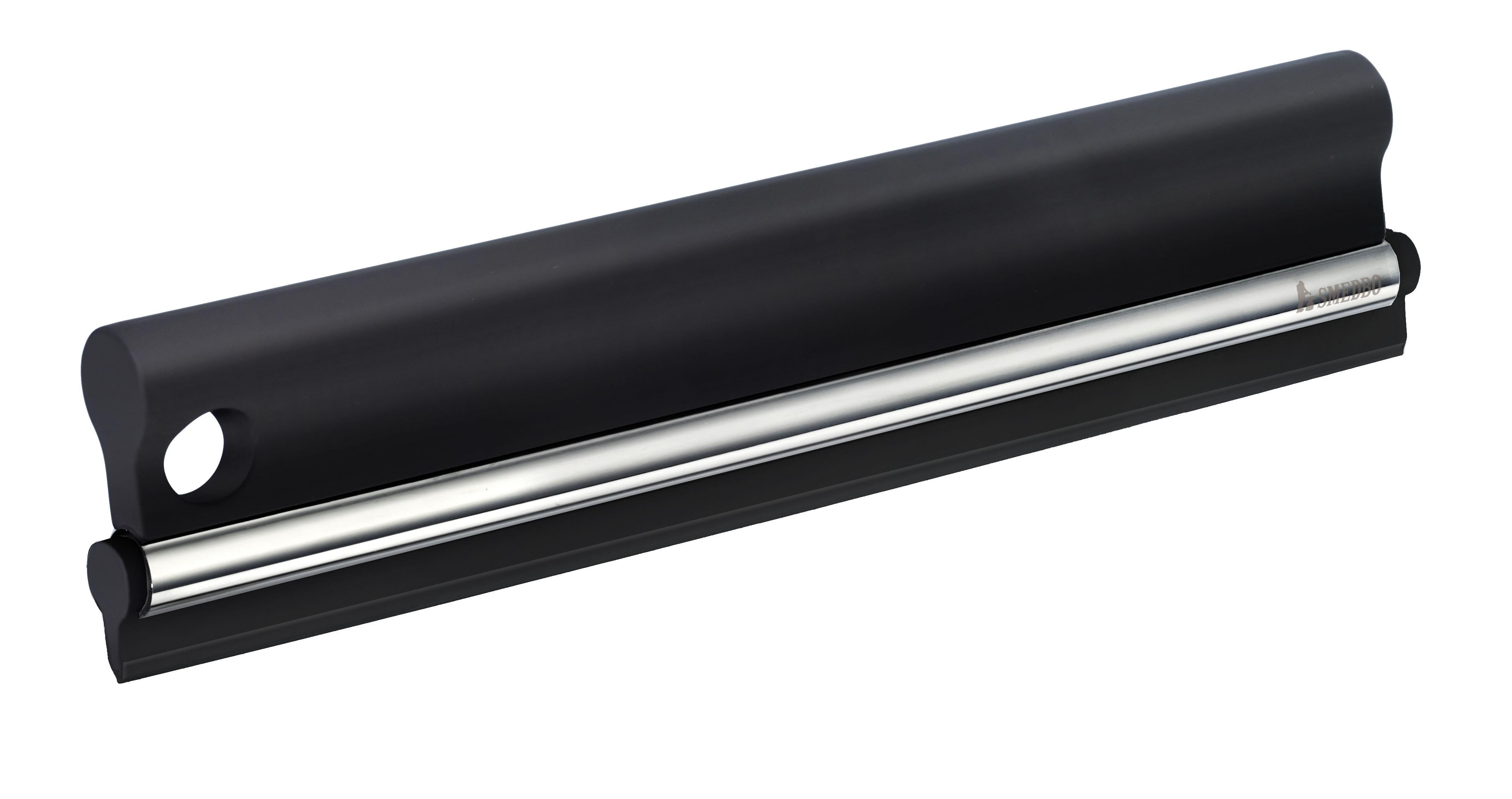polished chrome shower squeegee