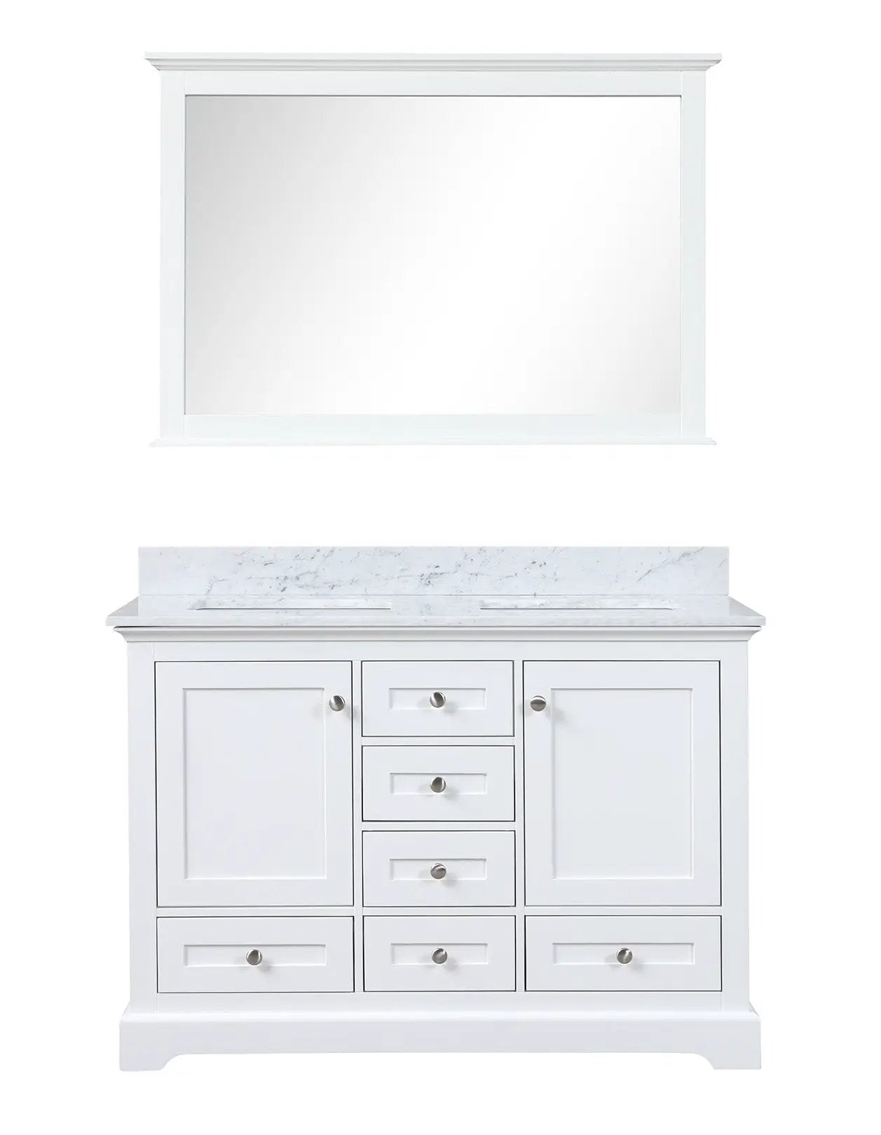 Lexora Dukes 48 in. W x 22 in. D Double Bath Vanity by Lexora