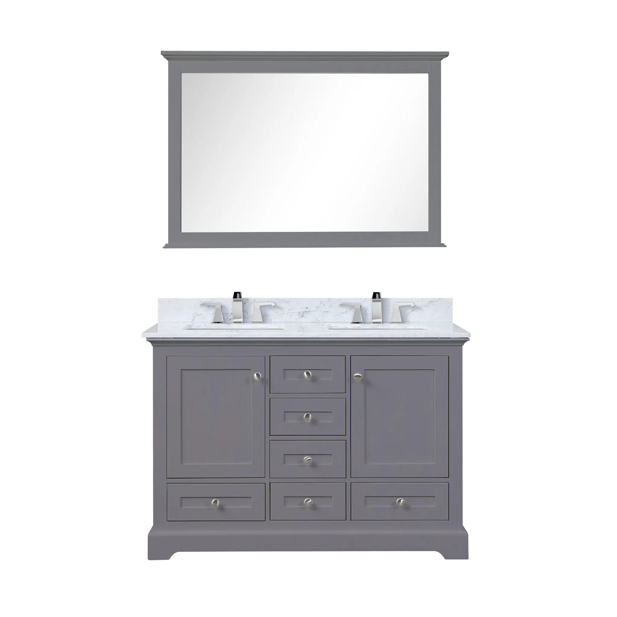 Lexora Dukes 48 in. W x 22 in. D Double Bath Vanity by Lexora
