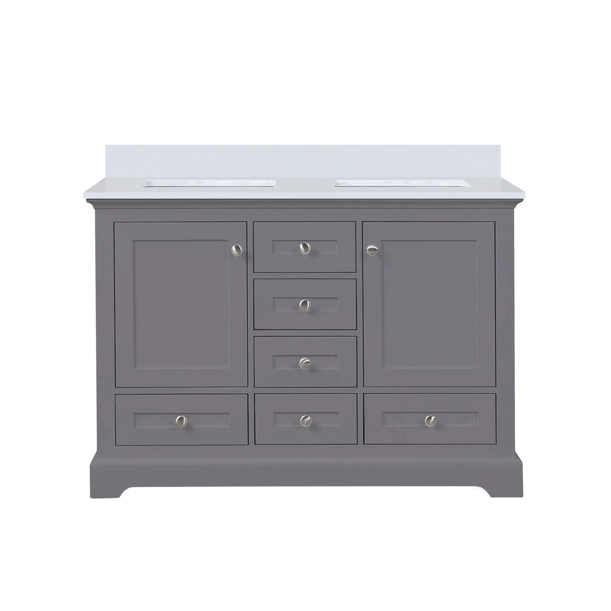 Lexora Dukes 48 in. W x 22 in. D Double Bath Vanity by Lexora