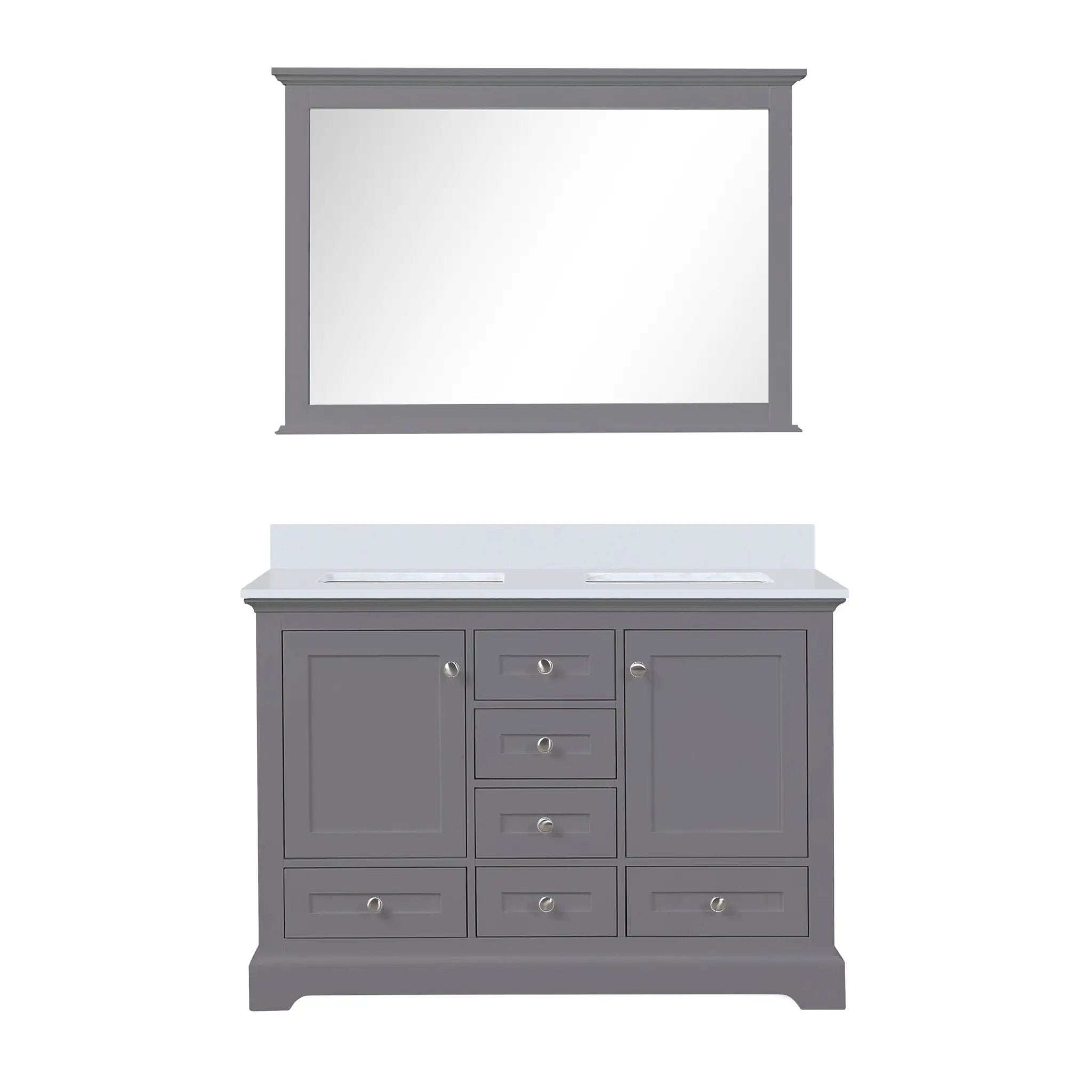 Lexora Dukes 48 in. W x 22 in. D Double Bath Vanity by Lexora