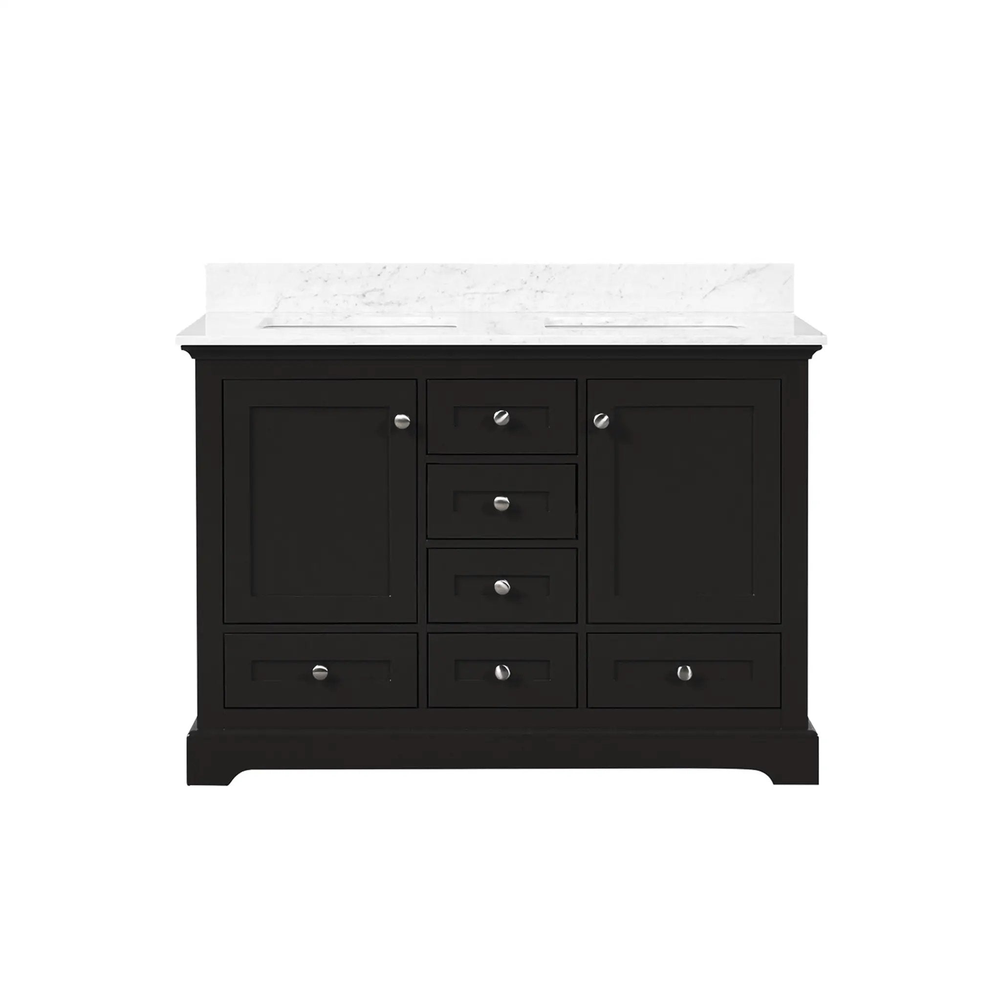 Lexora Dukes 48 in. W x 22 in. D Double Bath Vanity by Lexora