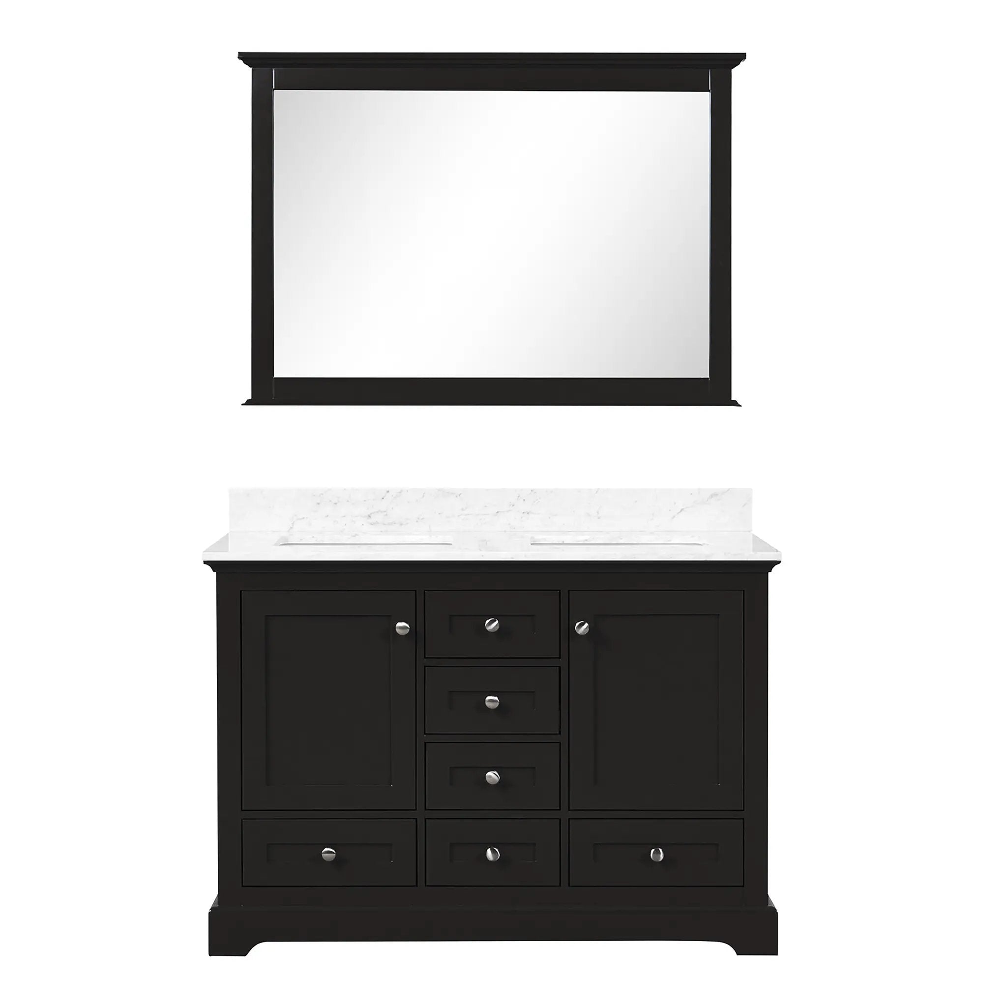 Lexora Dukes 48 in. W x 22 in. D Double Bath Vanity by Lexora