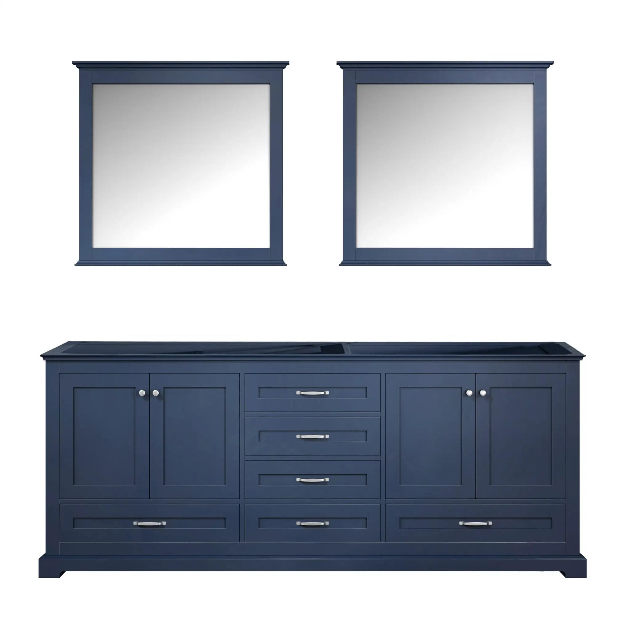 Lexora Dukes 80 in. W x 22 in. D Double Bath Vanity by Lexora