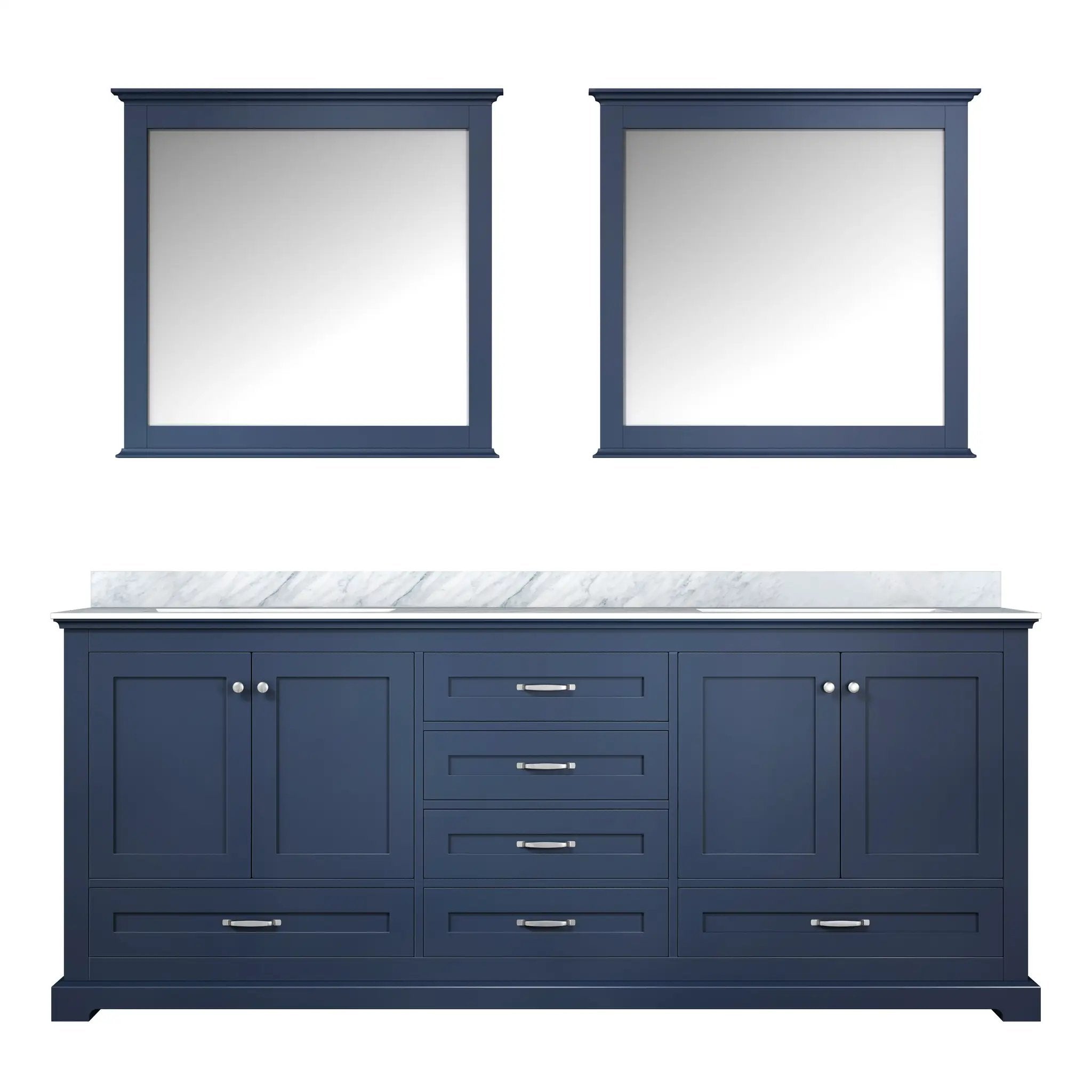 Lexora Dukes 80 in. W x 22 in. D Double Bath Vanity by Lexora