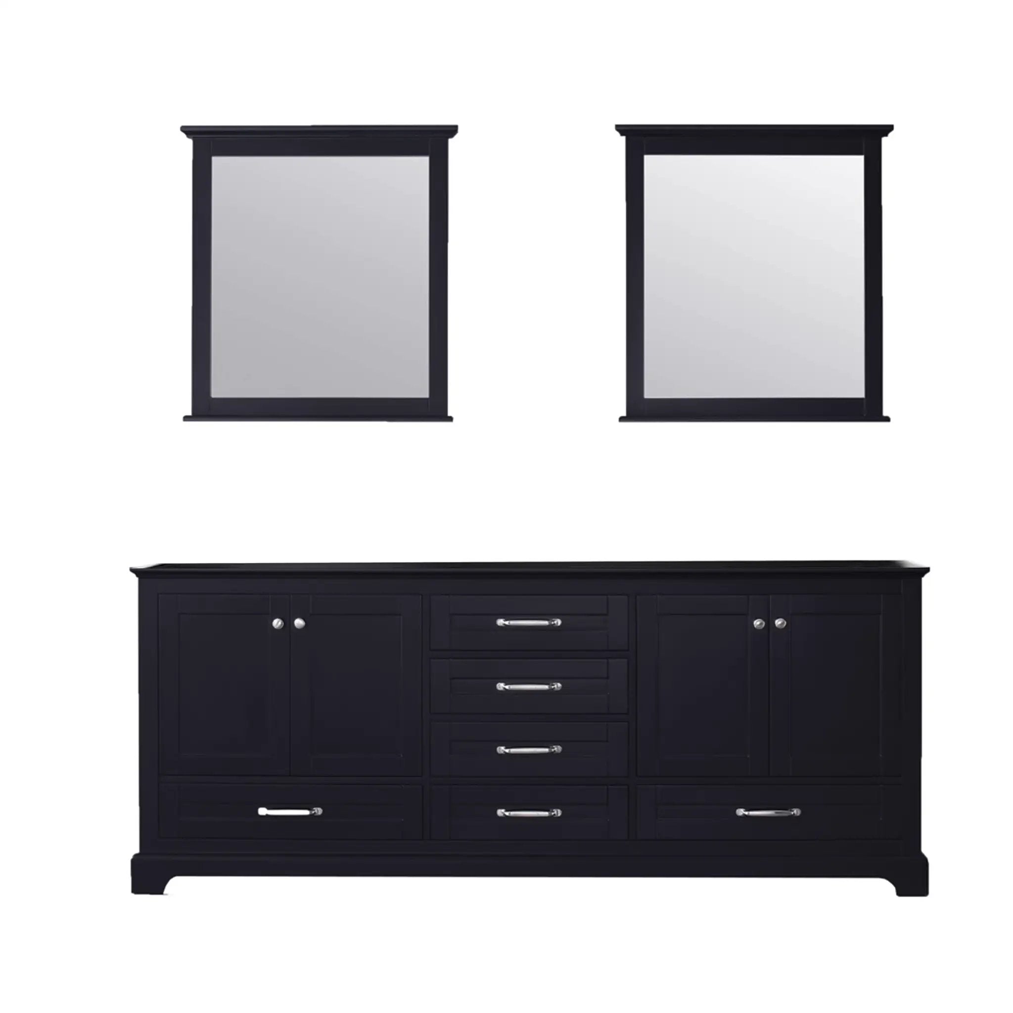 Lexora Dukes 80 in. W x 22 in. D Double Bath Vanity by Lexora