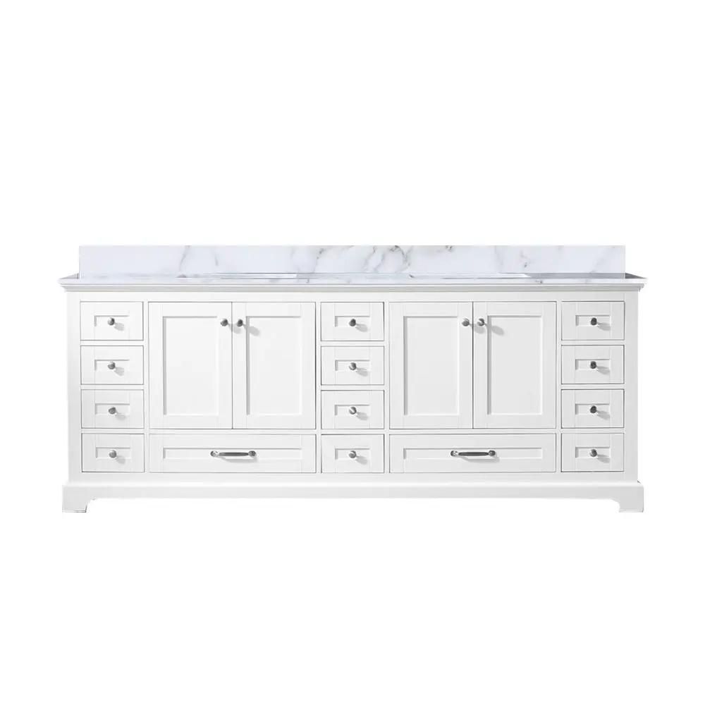 Lexora Dukes 84 in. W x 22 in. D Double Bath Vanity by Lexora
