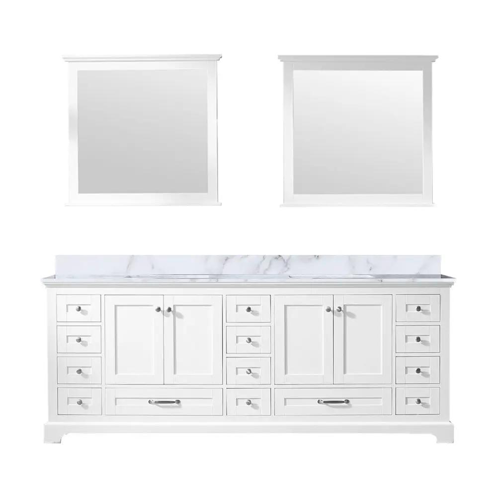 Lexora Dukes 84 in. W x 22 in. D Double Bath Vanity by Lexora