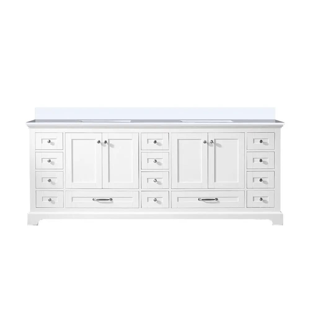 Lexora Dukes 84 in. W x 22 in. D Double Bath Vanity by Lexora