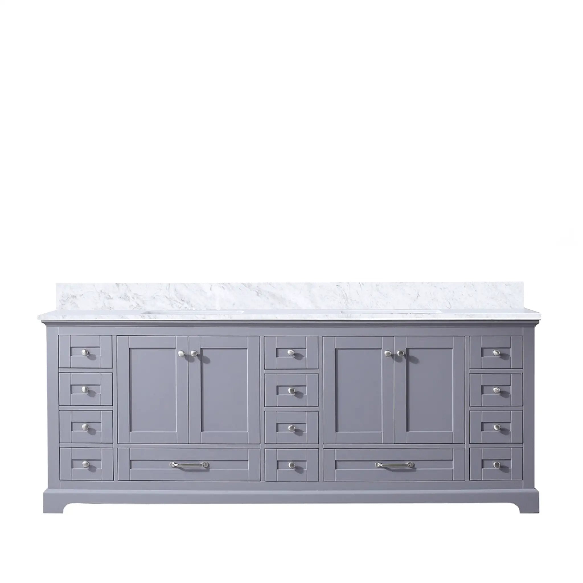 Lexora Dukes 84 in. W x 22 in. D Double Bath Vanity by Lexora