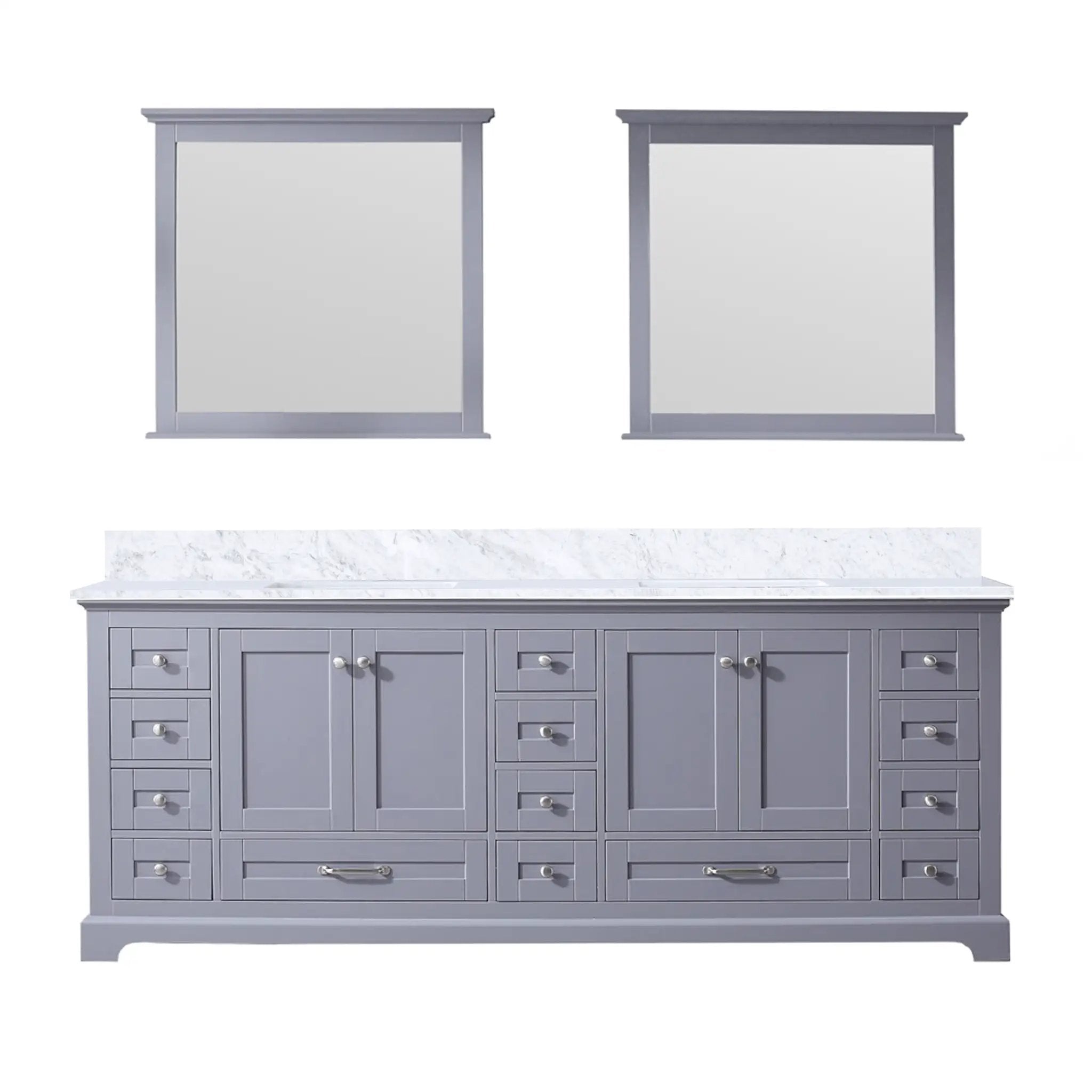 Lexora Dukes 84 in. W x 22 in. D Double Bath Vanity by Lexora
