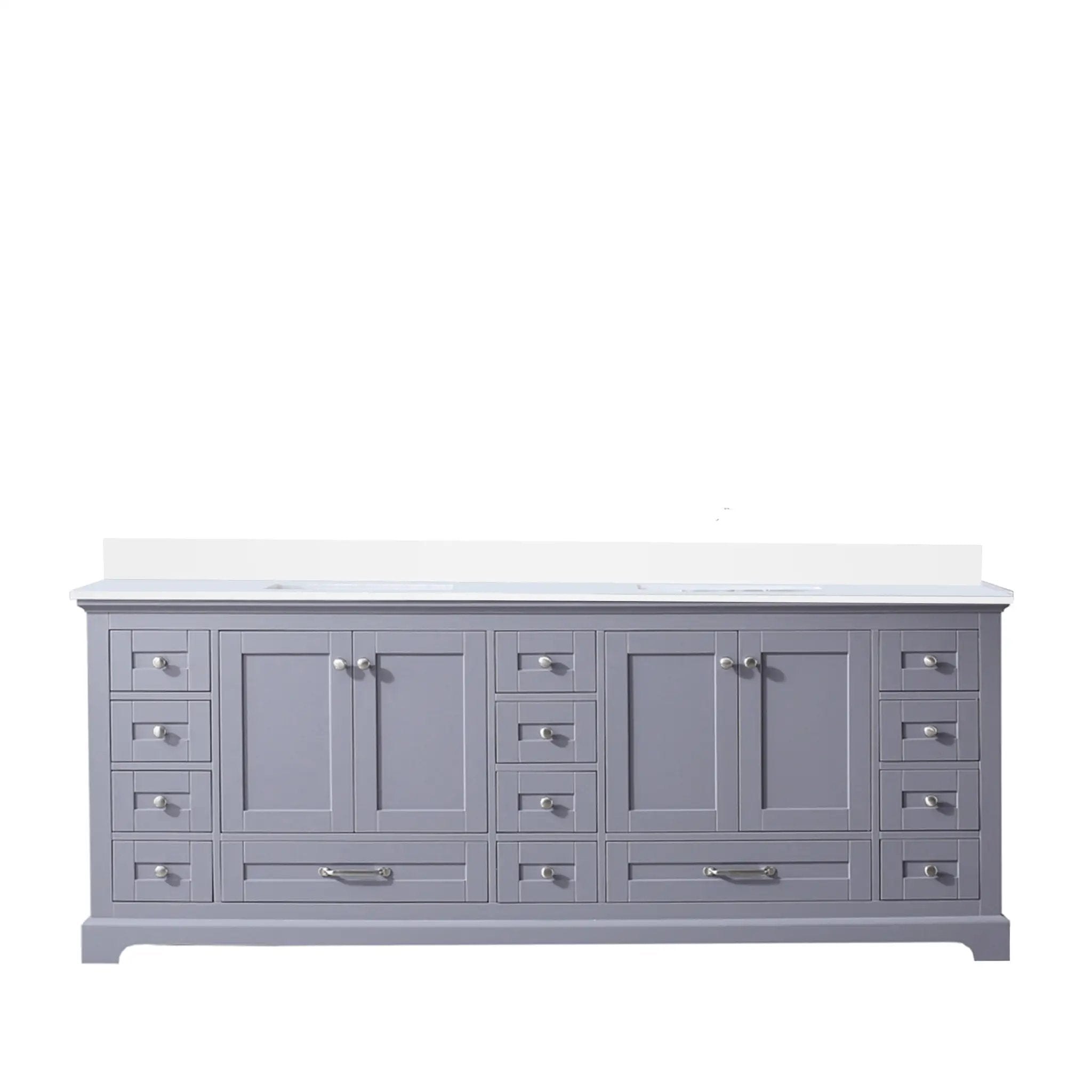 Lexora Dukes 84 in. W x 22 in. D Double Bath Vanity by Lexora