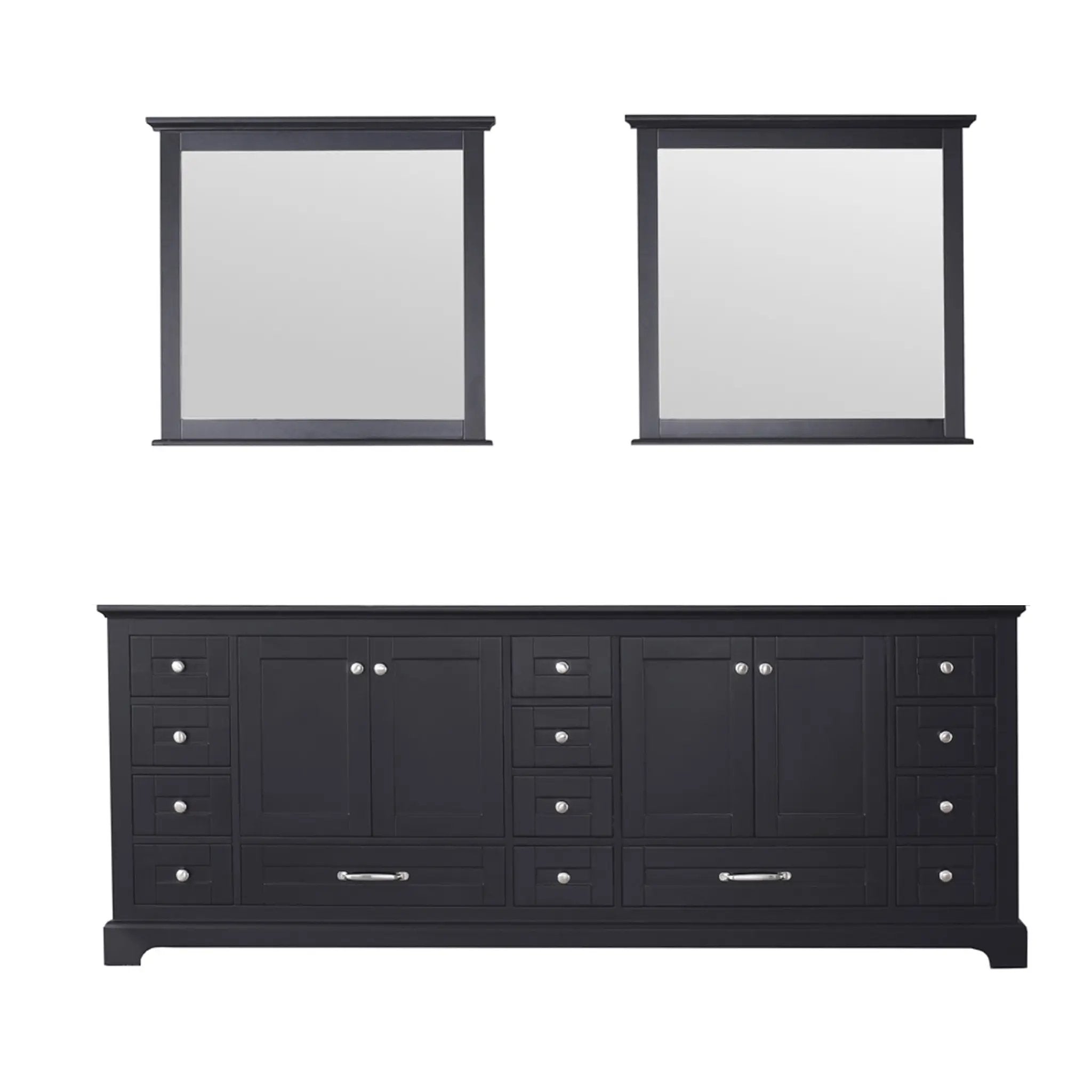 Lexora Dukes 84 in. W x 22 in. D Double Bath Vanity by Lexora