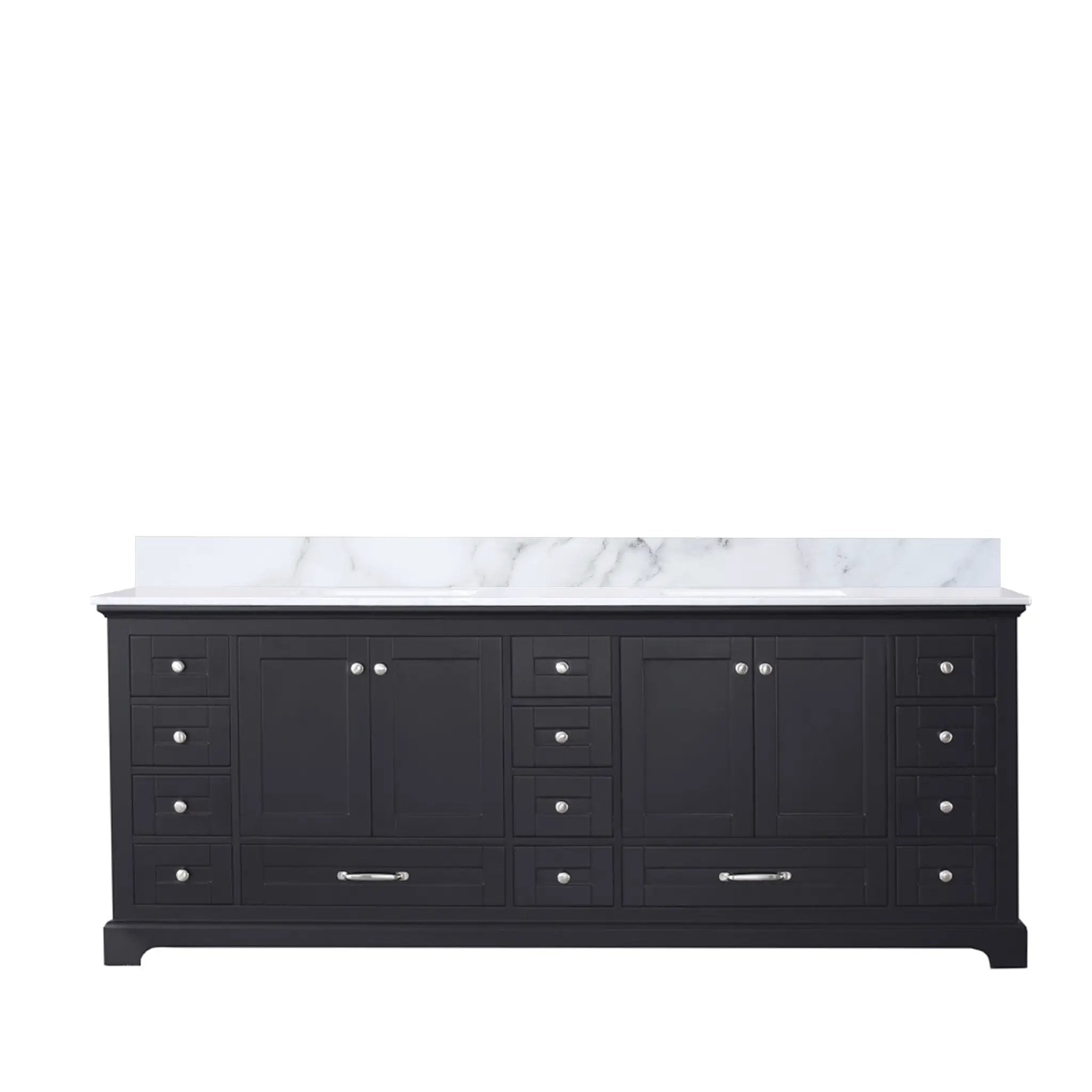 Lexora Dukes 84 in. W x 22 in. D Double Bath Vanity by Lexora