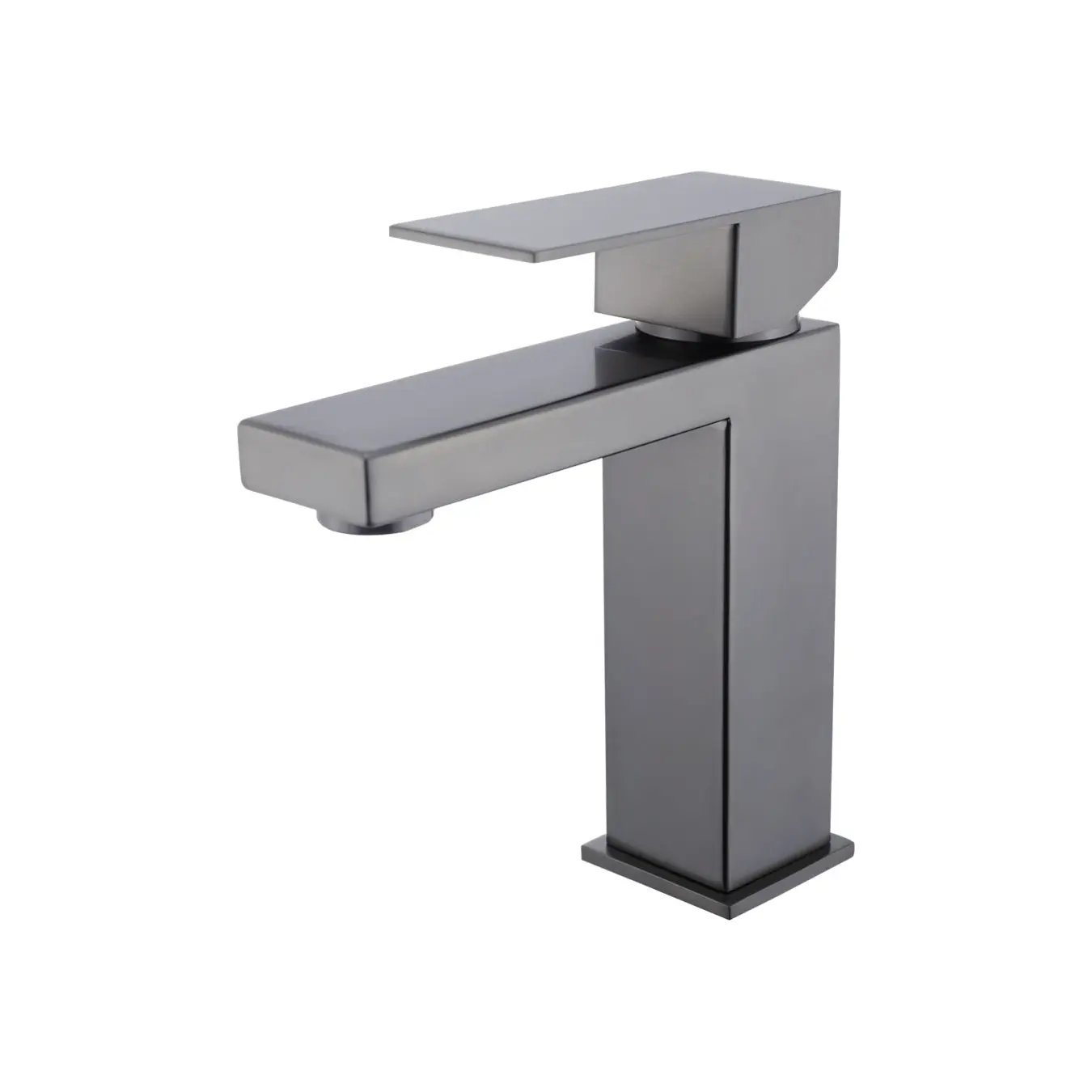 Lexora Monte Single Hole Stainless Steel Bathroom Faucet by Lexora