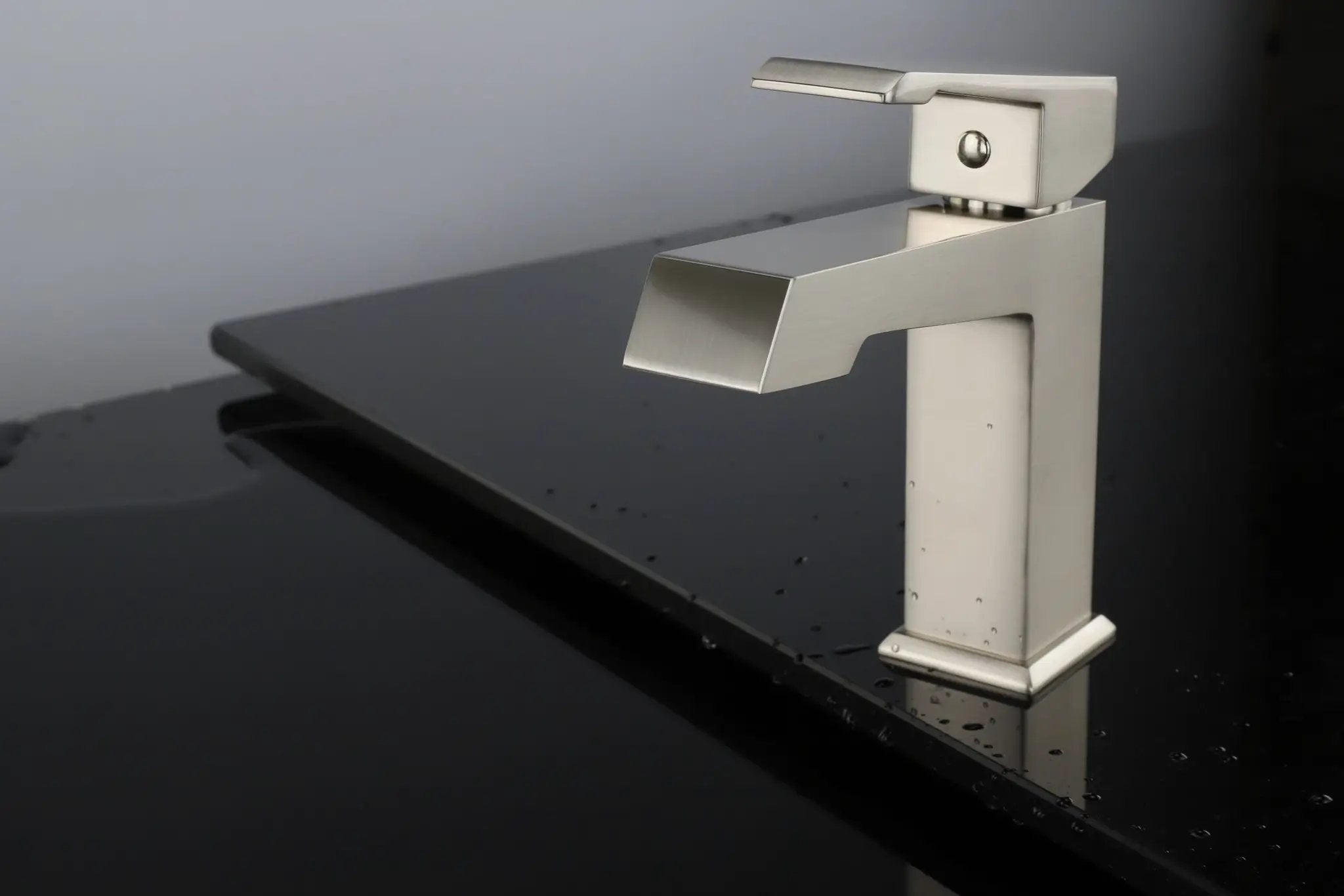 brushed nickel faucet