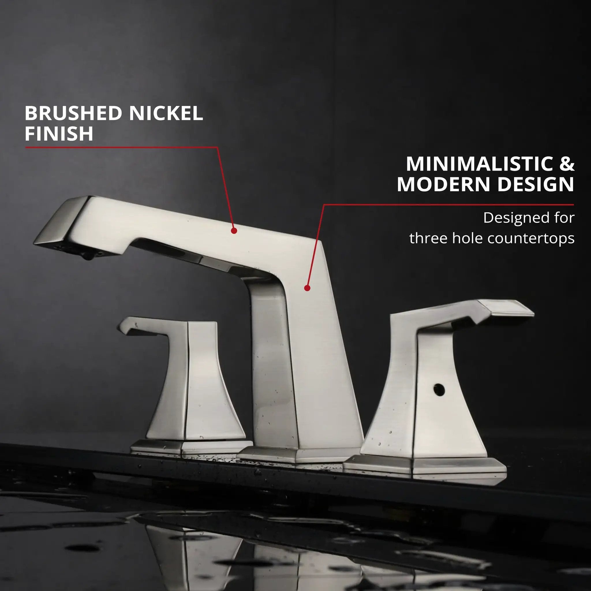 brushed nickel faucet