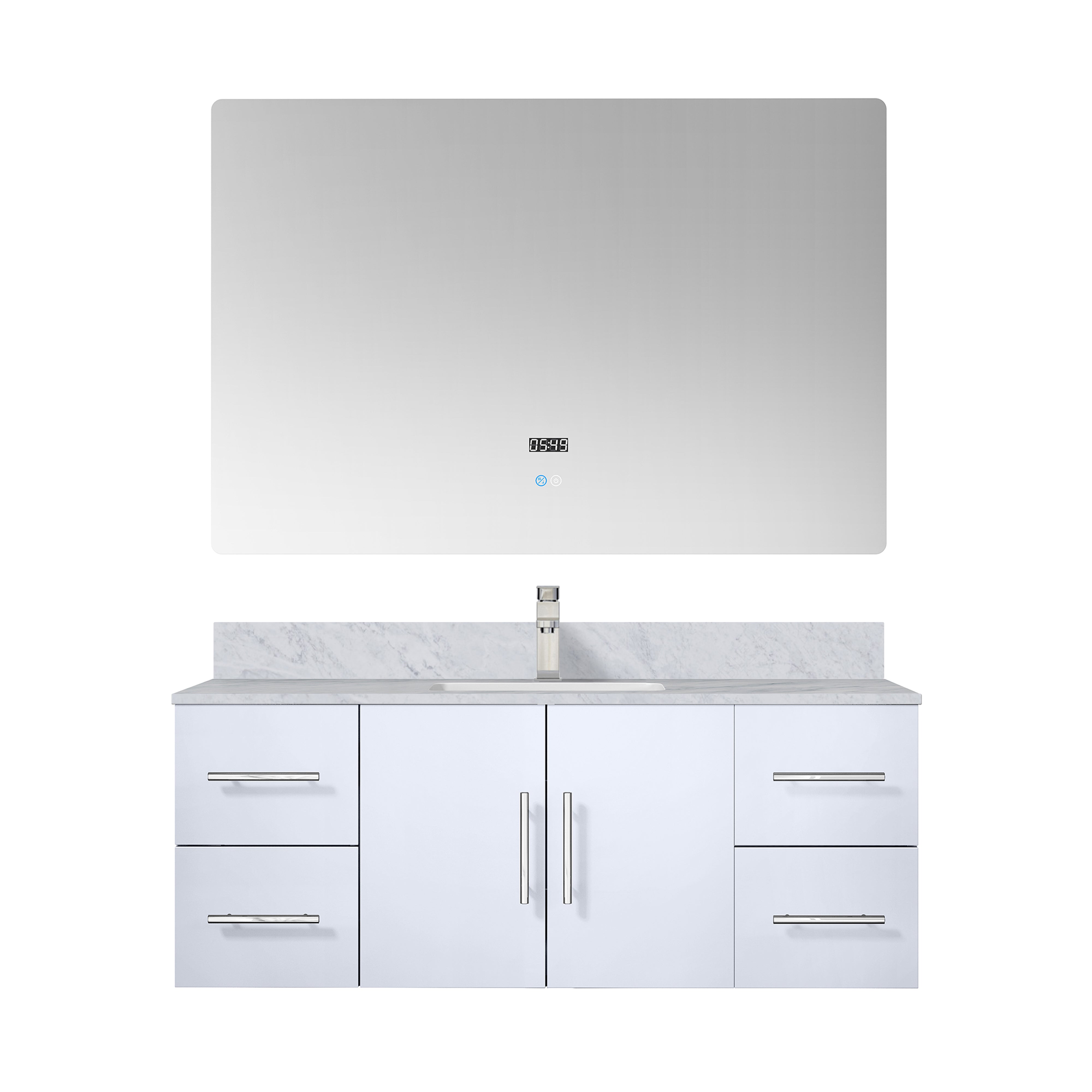 Lexora Geneva 48 in. W x 22 in. D Bath Vanity