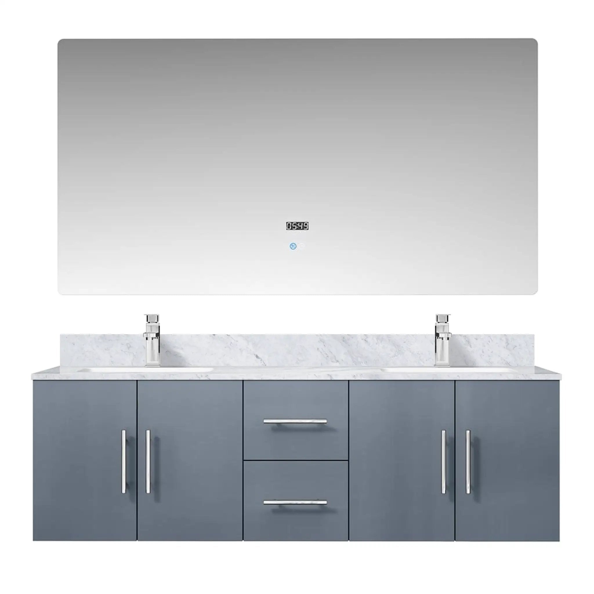 Lexora Geneva 60 in. W x 22 in. D Double Bath Vanity by Lexora