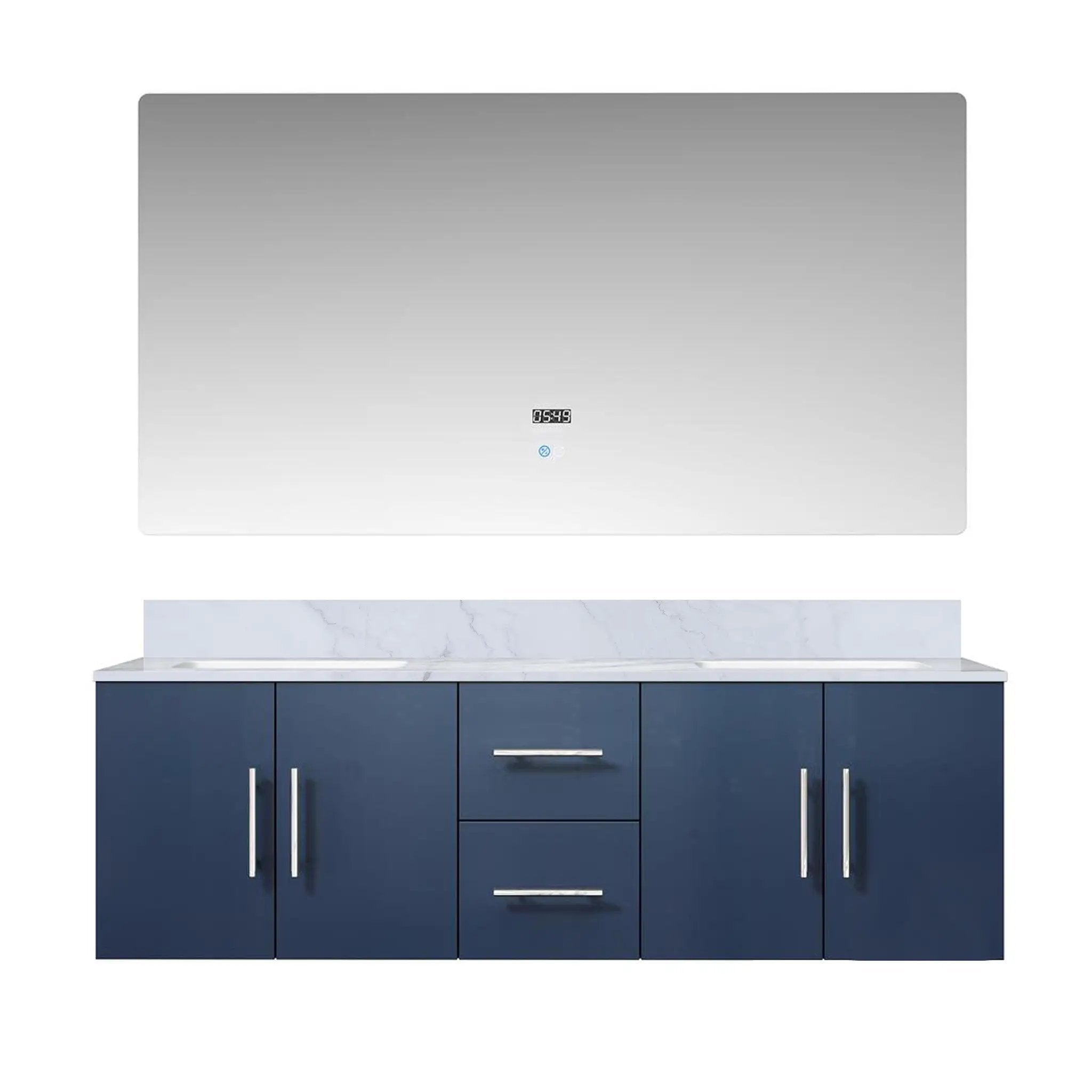 Lexora Geneva 60 in. W x 22 in. D Double Bath Vanity by Lexora