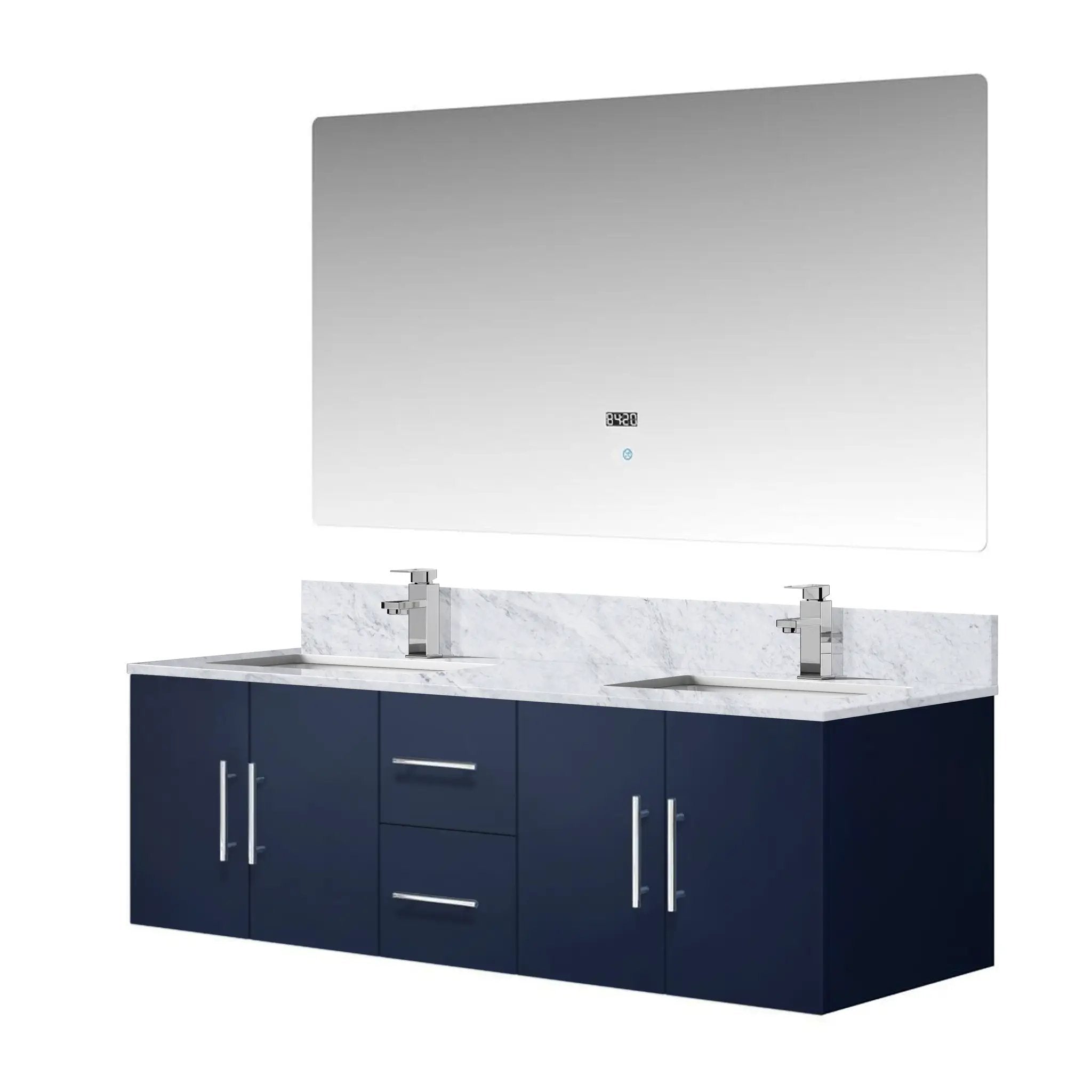 Lexora Geneva 60 in. W x 22 in. D Double Bath Vanity by Lexora