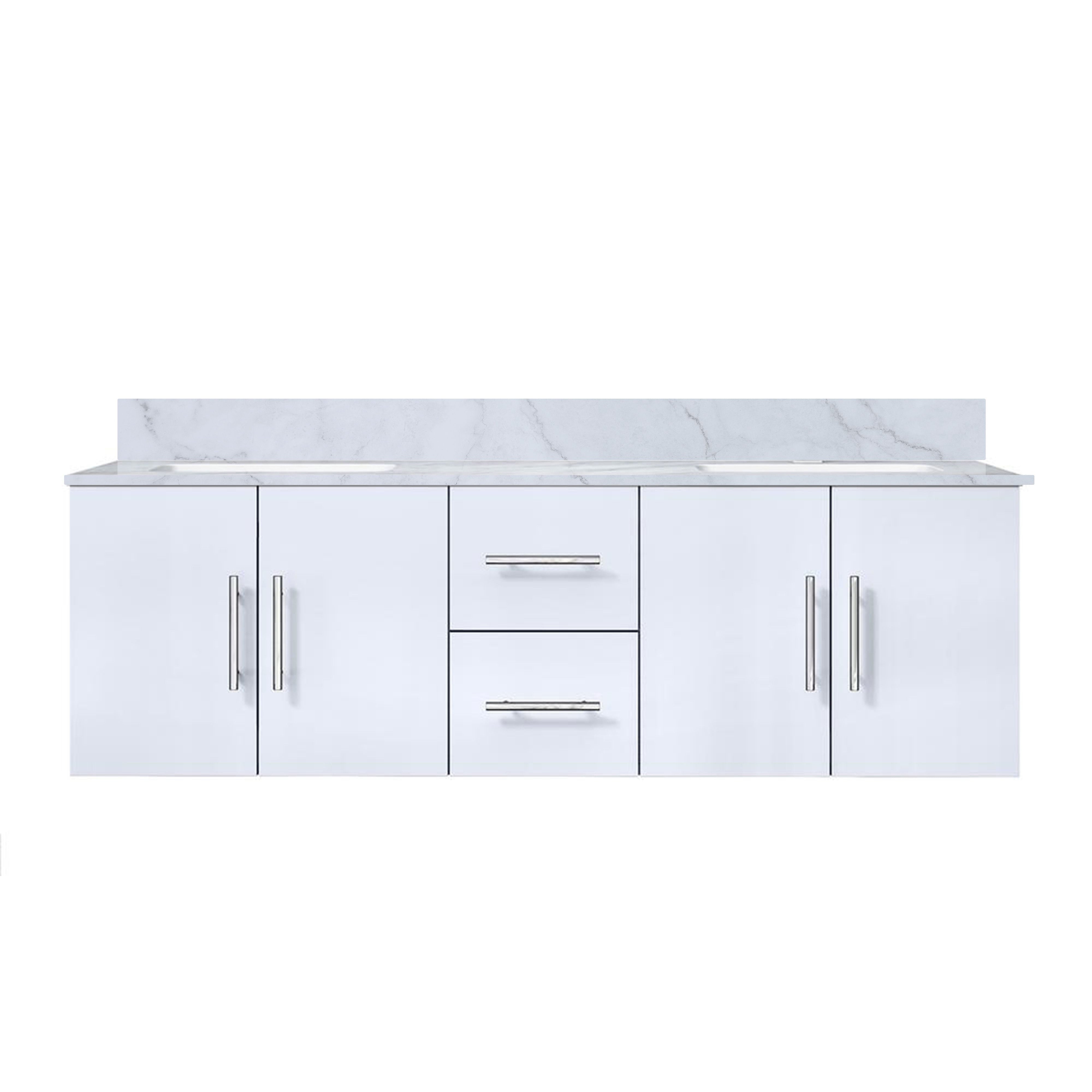 Lexora Geneva 60 in. W x 22 in. D Double Bath Vanity