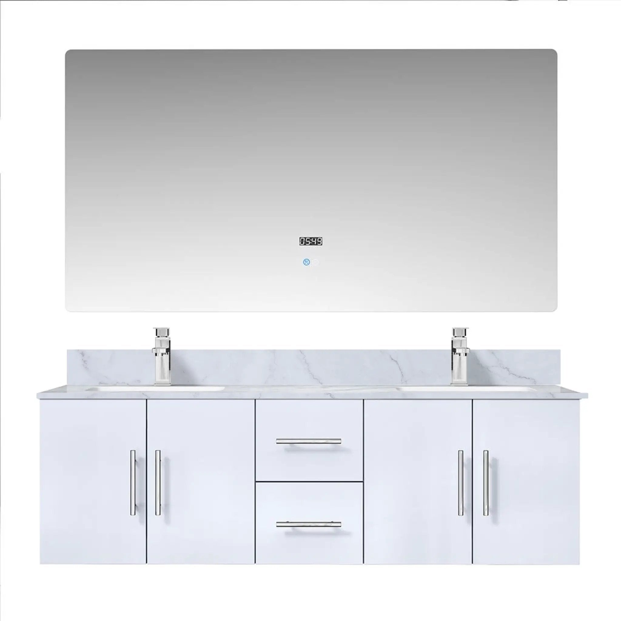 Lexora Geneva 60 in. W x 22 in. D Double Bath Vanity by Lexora