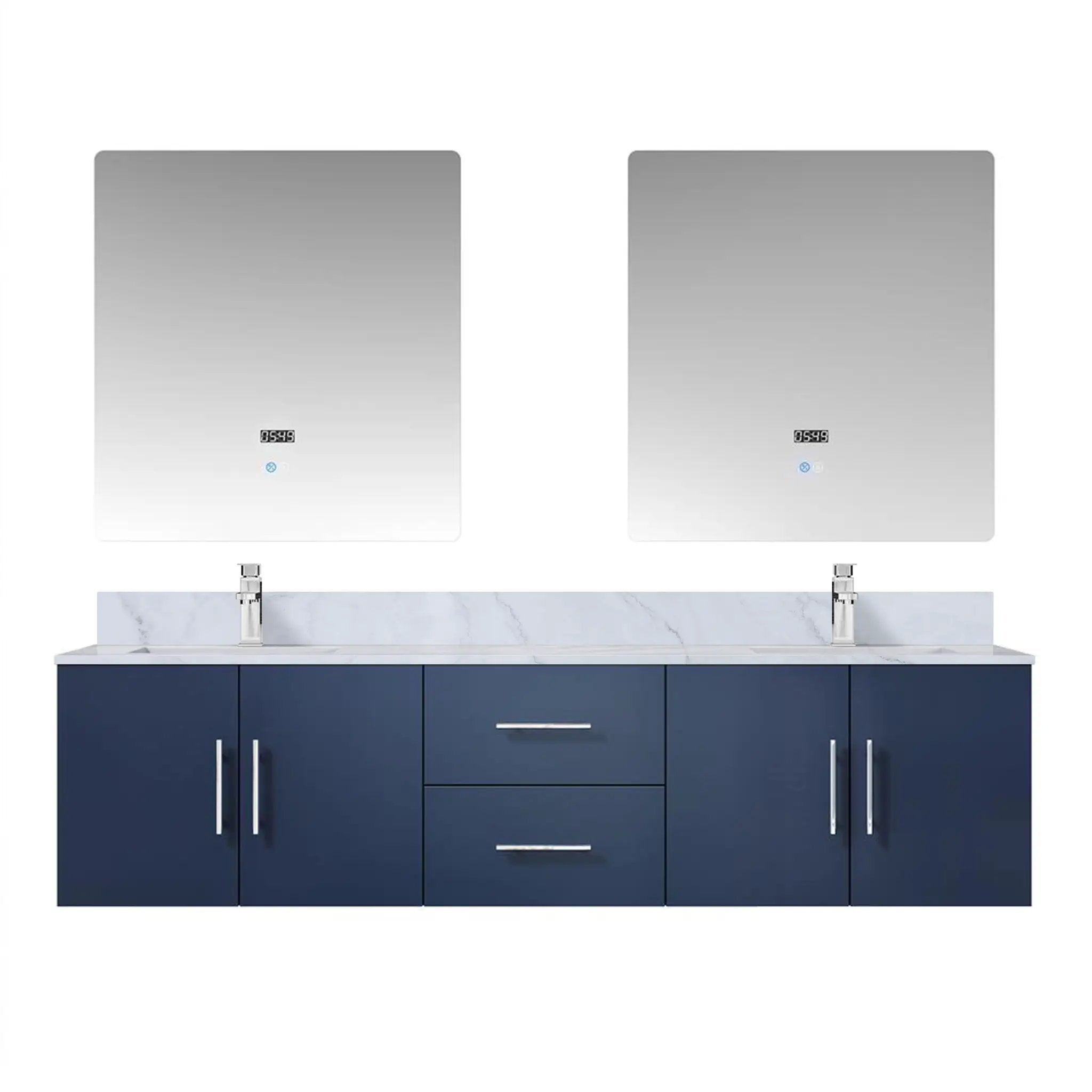 Lexora Geneva 72 in. W x 22 in. D Double Bath Vanity by Lexora